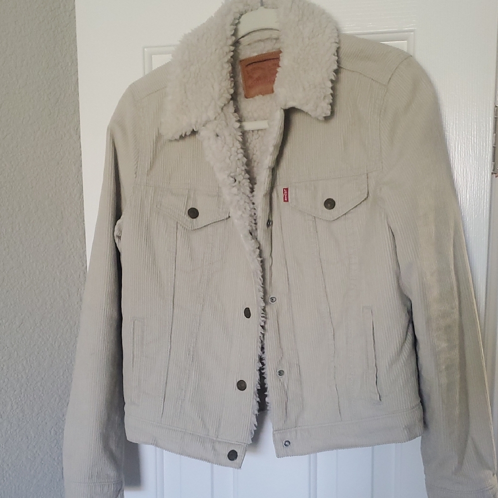 Levi's Corduroy Sherpa Lined Jacket